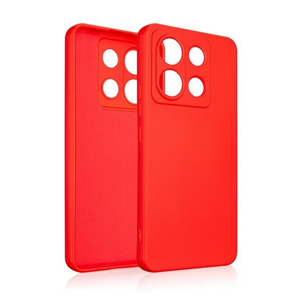 Beline Etui Silicone Poco X6 czerwony/red