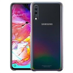 SAMSUNG GRADATION COVER EF-AA705CBEGWW GALAXY A70 BLACK