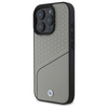 BMW BMHMP16X23RDCLG iPhone 16 Pro Max     6.9" szary/grey hardcase Sign Leather Textured and Line MagSafe