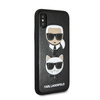 Karl Lagerfeld KLHCI65KICKC iPhone Xs Max hardcase czarny/black Karl & Choupette