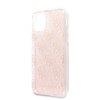 Guess GUHCN61PCU4GLPI iPhone 11 6,1" /Xr różowy/pink hard case 4G Glitter