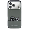 Etui Karl Lagerfeld IML Karl & Choupette Peekaboo Logo MagSafe do iPhone 17 Pro Max czarny