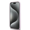 DKNY DKHMP15SSMCHLP iPhone 15 / 14 / 136.1" różowy/pink hardcase Liquid Silicone Small Metal Logo MagSafe