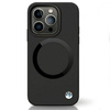 Etui BMW Signature Liquid Silicone MagSafe na iPhone 14 Pro - czarne