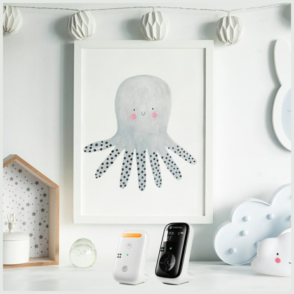 Niania elektroniczna Motorola PIP11 Audio biało-czarny