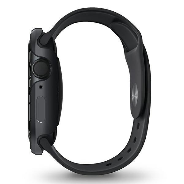 Etui UNIQ Valencia na Apple Watch 4/5/6/7/8/SE/SE2 40/41mm - grafitowe