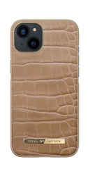 [10 + 1] IDEAL OF SWEDEN  IDACAW21-I2161-325 IPHONE 13 / 14 CASE CAMEL CROCO