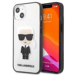 [20 + 1] Karl Lagerfeld KLHCP13SHIKCK iPhone 13 mini 5,4" transparent Ikonik Karl