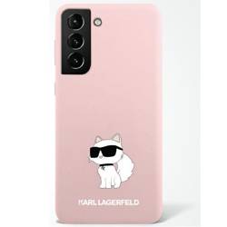 [20 + 1] Karl Lagerfeld KLHCS23MSNCHBCP S23+ S916 hardcase różowy/pink Silicone Choupette
