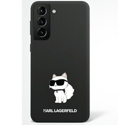 [20 + 1] Karl Lagerfeld KLHCS23SSNCHBCK S23 S911 hardcase czarny/black Silicone Choupette