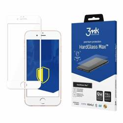 3MK HardGlass Max iPhone 6 Plus biały white, FullScreen Glass