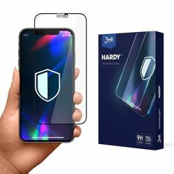 3MK Hardy iPhone 12/12 Pro utwardzone chemicznie szkło czarny/black