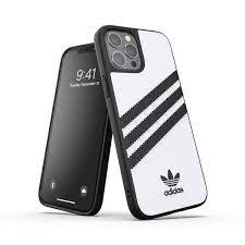 ADIDAS OR MOULDED CASE IPHONE 12 PRO MAX BIAŁO-CZARNY