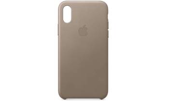 APPLE LEATHER CASE  IPHONE X/XS TAUPE MRWL2ZM/A OTWARTE OPAKOWANIE