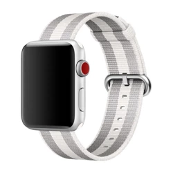 APPLE WOVEN NYLON APPLE WATCH MQVT2ZM/A 42MM NYLON PEARL ORYGINALNA PLOMBA