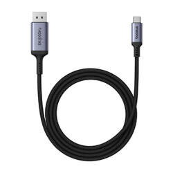Adapter Baseus USB-C do DisplayPort 2m (czarny)