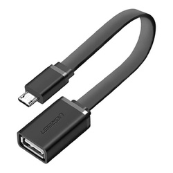 Adapter OTG Micro USB UGREEN US133 (czarny)