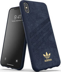 Adidas OR Moulded Case ULTRASuede iPhone Xs Max niebieski/collegiate royal 35001