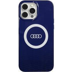 Audi IML Big Logo MagSafe Case iPhone 13  Pro Max 6.7" niebieski/navy blue hardcase AU-IMLMIP13PM-Q5/D2-BE