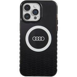 Audi IML Big Logo MagSafe Case iPhone 14  Pro Max 6.7" czarny/black hardcase AU-IMLMIP14PM-Q5/D2-BK