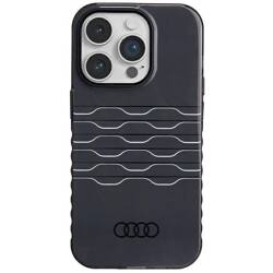 Audi IML MagSafe Case iPhone 14 Pro 6.1"  czarny/black hardcase AU-IMLMIP14P-A6/D3-BK