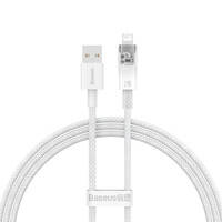 Baseus Explorer Series kabel przewód USB – Lightning 2,4A 1 m biały (CATS010002)