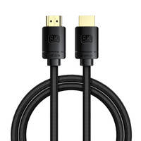 Baseus High Definition Series kabel HDMI 2.1 8K 60Hz 1,5m czarny (WKGQ040101)