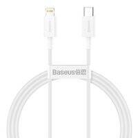 Baseus kabel Superior PD USB-C - Lightning 1,0 m biały 20W