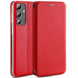 Beline Etui Book Magnetic Samsung A04s A047 czerwony/red