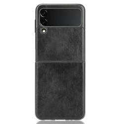 Beline Etui Leather Case Samsung Z Flip 4 czarny/black