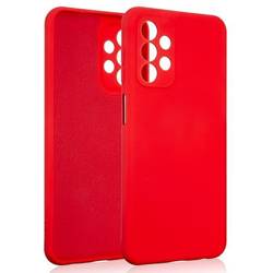Beline Etui Silicone Samsung A23 5G A236 czerwony/red
