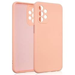 Beline Etui Silicone Samsung A23 5G A236 różowo-złoty/rose gold