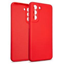 Beline Etui Silicone Samsung S21 FE czerwony/red