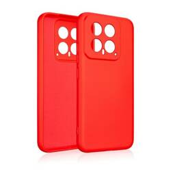 Beline Etui Silicone Xiaomi 14 czerwony/red