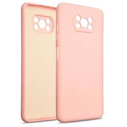 Beline Etui Silicone Xiaomi Poco X3 różowo-złoty/rose gold