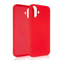 Beline Etui Silicone iPhone 16 6.1" czerwony/red