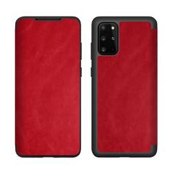 Beline etui Leather Book Samsung S20+ G985 czerwony/red