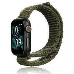 Beline pasek Apple Watch Nylon 42/45/45/49mm cargo khaki