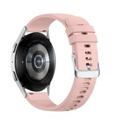 Beline pasek Watch 20mm Grid Texture Silicone różowy /pink box
