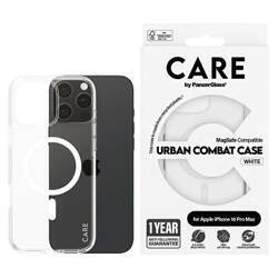 CARE by PanzerGlass Flagship Case iPhone 16 Pro Max 6,9" biały/white MagSafe 1340