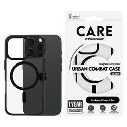 CARE by PanzerGlass Flagship Urban Case iPhone 16 Pro 6,3" czarny/black MagSafe 1358