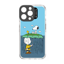 CASE&ME PEANUTS CASE IPHONE 14 PRO WITH CAMERA LENS PROTECTION umbrella backcover