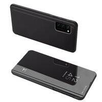 Clear View Case futerał etui z klapką Samsung Galaxy A52s 5G / A52 5G / A52 4G czarny