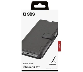 Czarne etui z portfelem SBS do iPhone’a 14 Pro