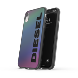 DIESEL SNAP CASE HOLOGRAPHIC WITH THE LOGO IPHONE 11 PRO HOLOGRAPHIC/BLACK