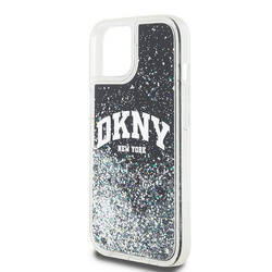 DKNY DKHCN61LBNAEK iPhone 11 / Xr 6.1" czarny/black hardcase Liquid Glitter Big Logo