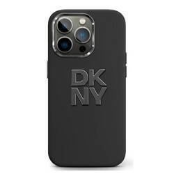 DKNY DKHCP16XSMCBSK iPhone 16 Pro Max     6.9" czarny/black hardcase Liquid Silicone Metal Logo