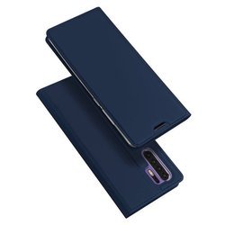 DUX DUCIS SKIN PRO KABURA ETUI Z KLAPKĄ HUAWEI P30 PRO GRANATOWY WYPRZEDAŻ 