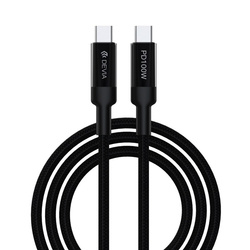 Devia kabel Extreme PD USB-C - USB-C 1.5 m 100W czarny