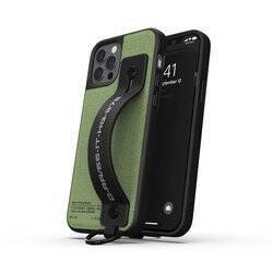 Diesel Handstrap Case Utility Twill iPhone 12/12 Pro czarno-zielony/black-green 44291